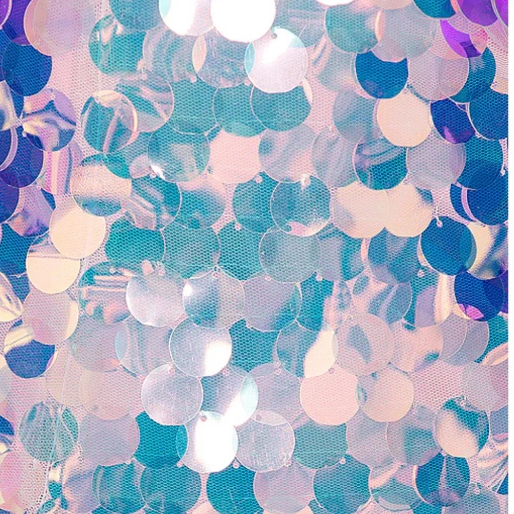 Susana Monaco • Sequin Midi Dress in Iridescent, NWT size M - Picture 4 of 4
